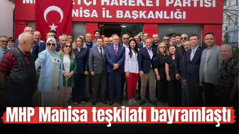 MHP Manisa teşkilatı bayramlaştı