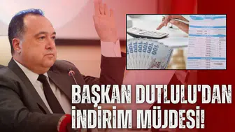 Başkan Dutlulu'dan indirim müjdesi!