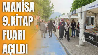 MANİSA 9. KİTAP FUARI AÇILDI
