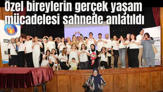 Engellilerden ‘Hayatın içinde biz de varız’ oyunuyla mesaj