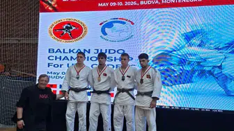 Manisalı Judocu Arda Düzce Balkan Şampiyonu oldu