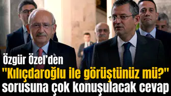 Özel'den "Kılıçdaroğlu ile görüştünüz mü?" sorusuna çok konuşulacak cevap