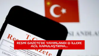 Resmi Gazete'de yayımlandı o illere acil kamulaştırma...