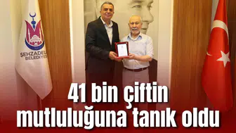MANİSA’DA 41 BİN ÇİFTİN NİKAHINI KIYAN NURETTİN BAŞKURT EMEKLİYE AYRILDI