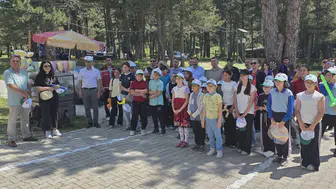 Demircili minikler bu şenlikte doyasıya eğlendi