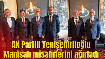 AK Partili Yenişehirlioğlu Manisalı misafirlerini ağırladı