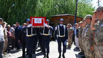 Manisa'da vefat eden Jandarma Uzman Çavuş Erzincan’da toprağa verildi
