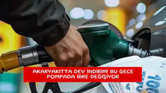 Akaryakıtta dev indirim! Bu gece pompada ibre değişiyor
