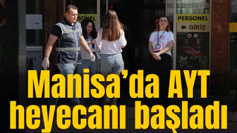 Manisa’da AYT maratonu başladı