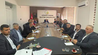 Gördes’te orman yangınlarına hazırlık toplantısı düzenlendi