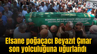 Efsane poğaçacı Beyazıt Çınar son yolculuğuna uğurlandı