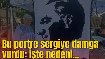 Bu portre sergiye damga vurdu: İşte nedeni...