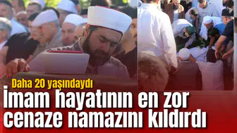 İmam babanın en zor cenaze namazı: Evladı daha 20 yaşındaydı