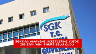 SGK'dan muayene ücretlerine yüzde 285 zam: Yeni tarife belli oldu