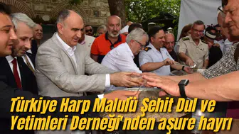 Türkiye Harp Malulü Şehit Dul ve Yetimleri Derneği'nden aşure hayrı
