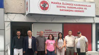 Manisa Ölümsüz Kahramanlar Derneği'nde Başkan Hoşgökçen güven tazeledi