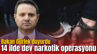 14 ilde dev narkotik operasyonu