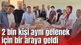 2 bin kişi aynı gelenek için bir araya geldi