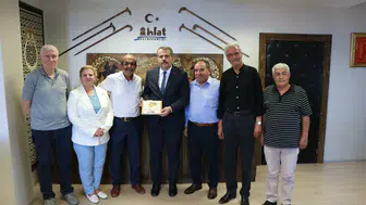Manisa Ahlat Derneği’nden Ahlat Kaymakamına ziyaret