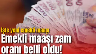 Emekli maaşı zam oranı belli oldu! İşte yeni emekli maaşı