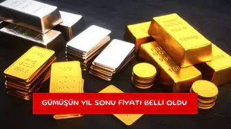 Gümüşün yıl sonu fiyatı belli oldu