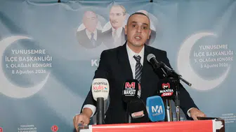 MHP Yunusemre İlçe Başkanlığına Ali Özkan seçildi