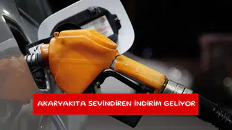 Akaryakıta sevindiren indirim geliyor