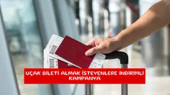 Uçak bileti almak isteyenlere indirimli kampanya