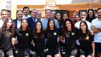 Başkan Dutlulu Manisalı sporcularla bir araya geldi