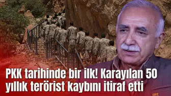 PKK tarihinde bir ilk! Karayılan 50 yıllık kaybı itiraf etti