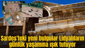 Sardes'teki yeni bulgular Lidyalıların günlük yaşamına ışık tutuyor