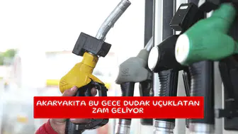 Akaryakıta bu gece dudak uçuklatan zam geliyor