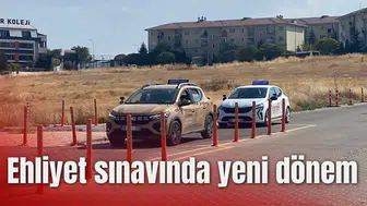 Ehliyet sınavında yeni dönem