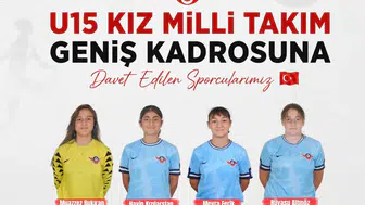 Soma Zafer Spor'dan milli gurur: Dört sporcu U15 Kız Milli Takım Geniş Kadrosunda