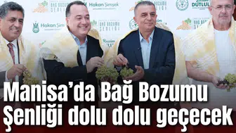 Manisa’da Bağ Bozumu Şenliği dolu dolu geçecek