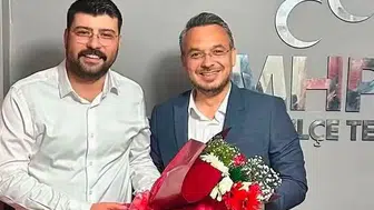 AK PARTİ’DEN  YUNUS OĞAN’A HAYIRLI OLSUN ZİYARETİ