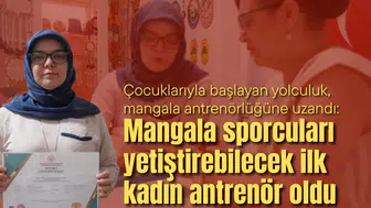 Çocuklarıyla başlayan yolculuk, mangala antrenörlüğüne uzandı