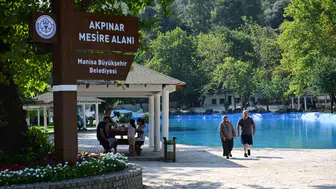 Yenilenen Akpınar Mesire Alanı Manisalıların yeni buluşma noktası oldu