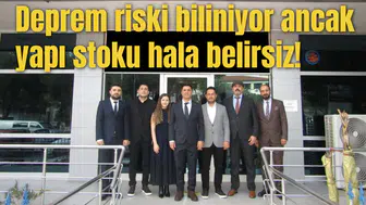 Deprem riski biliniyor ancak yapı stoku hala belirsiz!