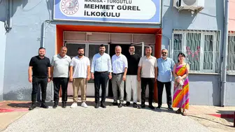AK Partili Başkan Temizel’den okula ziyaret