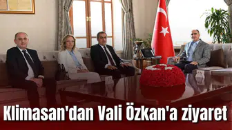 Klimasan'dan Vali Özkan'a ziyaret