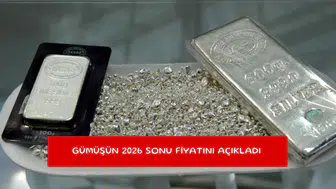 Gümüşün 2026 sonu fiyatını açıkladı