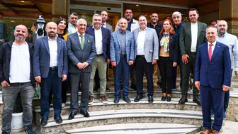 Başkan Dutlulu, Evrenos Sanayi Sitesi yatırımcılarıyla bir araya geldi