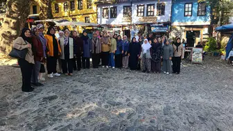 Sarıgöllü kadınlar Bursa’da! Tarihi mekanları görünce hayran kaldılar