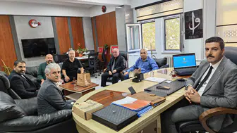 Kantin işletmecilerinden Milli Eğitim Müdürü Efe'ye ziyaret