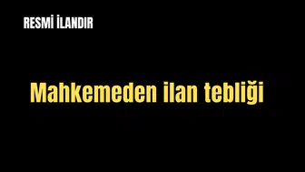 T.C. (KAPATILAN)MANİSA 5. AĞIR CEZA MAHKEMESİNDEN /BAŞKANLIĞINDAN İ L A N