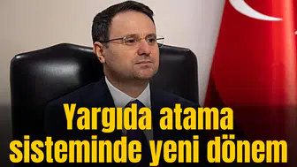 Bakan Gürlek, yargıda atama sisteminde yeni dönemi duyurdu