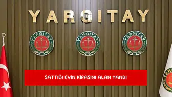 Sattığı evin kirasını alan yandı