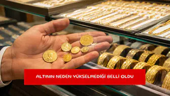 Altının neden yükselmediği belli oldu