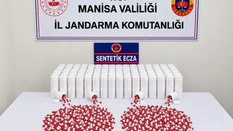 Manisa’da büyük uyuşturucu operasyonu! Kırsaldan 12 bin 450 hap çıktı